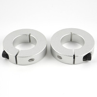 Colliers de fixation à double fente pour arbres optiques, bague de limitation de positionnement, manchon de fixation, pince de positionnement, quincaillerie d'estampage en acier inoxydable