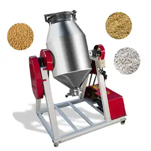 Xianglu Stainless Steel Food Grade Rotating Roller Big Chemical Spice Mixing Food Dry Powder Rotary Machine Drum Mixer