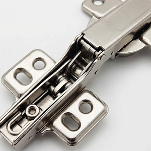 Charnière de meuble moderne à mortaise complète, fermeture amortie, en acier inoxydable, quincaillerie de mobilier - Product Image 1
