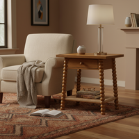 Rustique Simple Table Basse En Bois Massif Rectangle Table D'appoint Meubles Villa Nordique Salon Hôtel Meubles De Maison