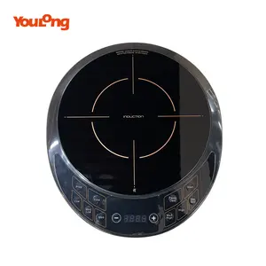ETL FCC all in 1 round smart induction cooker 1300W 1800W ETL induction cooktop electric stove