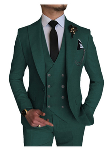 Venta caliente Novio Esmoquin Trajes de negocios Cielo <span class=keywords><strong>Azul</strong></span> Boda Hombres Trajes para hombres <span class=keywords><strong>Terno</strong></span> Masculino Prom Blazer 3 piezas - Product Image 2