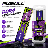 Mémoire RAM DDR4 PUSKILL pour ordinateur de bureau UDIMM LONG DIMM 8 Go 16 Go 32 Go 2666 MHz 3200 MHz pour mise à niveau de PC