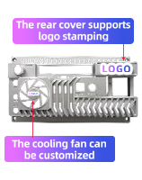 Autoradio Android 15 haute vitesse avec WiFi 5G et Bluetooth 5.0, connexion stable pour véhicules universels - Product Image 5