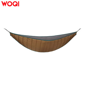 Saco de dormir tipo hamaca Woqi, color marrón, nailon 800g, ligero, híbrido, transpirable, para camping, senderismo, viajes, playa, jardín. - Product Image 1