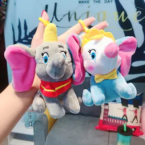 Peluche Dumbo pour enfant, 40 à 13cm, joli pendentif en forme d'animal, poupée éléphant, dessin animé, cadeaux pour enfants