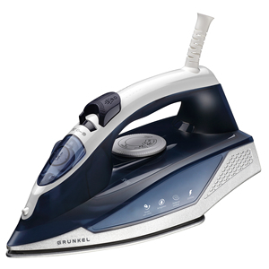 Ferro da stiro a vapore Grunkel 2200W con piastra antiaderente blu - Product Image 1