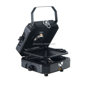 Vente flash : Petit réchaud à gaz portable double avec four breveté 1800W, 2 brûleurs, design <span class=keywords><strong>de</strong></span> table - Product Image 4
