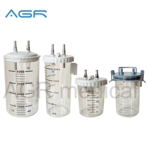 Botol isap medis 1L, botol sedot medis pasang di dinding, <span class=keywords><strong>unit</strong></span> kepala tempat tidur, botol sedot 1L - Product Image 6