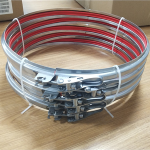 Collier de serrage galvanisé à dégagement rapide de 160 <span class=keywords><strong>mm</strong></span> pour système de filtration d'<span class=keywords><strong>air</strong></span> industriel – Vente chaude - Product Image 1