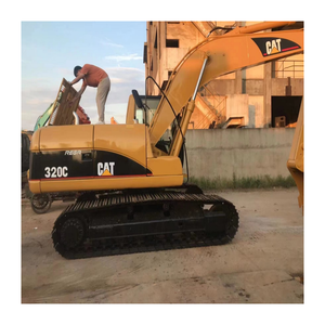 Pelle pelleteuse Caterpillar CAT 320C d'occasion japonaise originale en vente chaude pelleteuse hydraulique de 20 tonnes pelleteuse moyenne - Product Image 2