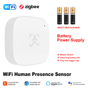 <span class=keywords><strong>Sensor</strong></span> <span class=keywords><strong>de</strong></span> Cuerpo Humano Inteligente Doodle <span class=keywords><strong>con</strong></span> Infrarrojos, Zigbee 3.0, Bluetooth, Enlace Inteligente <span class=keywords><strong>para</strong></span> el Hogar, <span class=keywords><strong>Alarma</strong></span> Automática, Ángulo <span class=keywords><strong>de</strong></span> 120° ℃ - Product Image 2