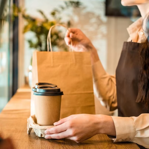 Custom Logo Printed Recycled Brown Kraft Paper Bags with Twisted Handles for Shopping Food Takeaway Gift Packaging Eco Friendly - Product Image 4