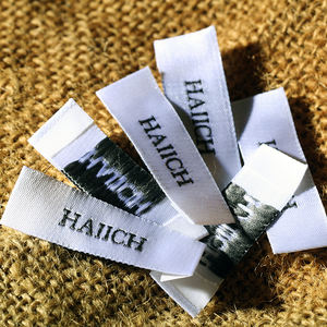 Etiqueta Personalizada para Ropa, Etiqueta de Lujo con Logotipo de Marca Privada, Etiqueta de Cuello y Cuidado para Prendas, Etiqueta Tejida Personalizada con Logotipo para Ropa - Product Image 5