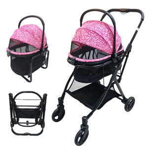 Poussette <span class=keywords><strong>pour</strong></span> animaux de compagnie <span class=keywords><strong>d</strong></span>étachable JXB, <span class=keywords><strong>chariot</strong></span> léger <span class=keywords><strong>pour</strong></span> animaux de compagnie <span class=keywords><strong>pour</strong></span> la marche, les courses, les voyages, petits chiens, chats - Product Image 6