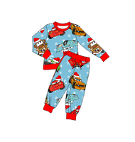 Set pakaian dua potong untuk anak-anak, kardigan lengan panjang bahan bambu, Set celana panjang Monster bersirkulasi udara, Set pakaian bayi baru lahir netral