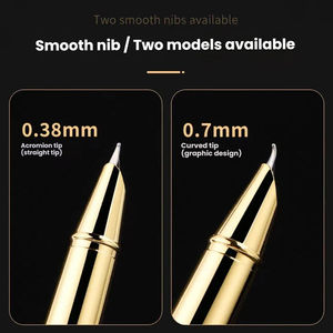 Venta caliente logotipo de marca personalizado elegante bolígrafo escritura suave regalo de negocios para estudiantes hecho Metal duradero - Product Image 4