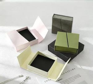 Dubbele Flip Magnetische Biologisch Afbreekbare Luxe Kraft Papier Verjaardagskado Doos Stansen Clamshell Vorm Mat Laminatie Embossing - Product Image 4