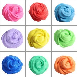Trending Kids Toy Set Crystal Fluffy Anti-Stress DIY Soft Puff <b>Slime</b> Colourful Clay Playdough Kit Plastic - Product Image 3