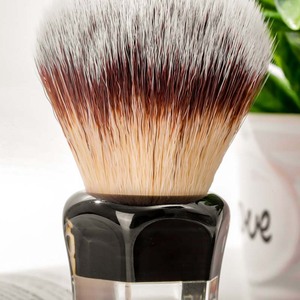 YAQI Wholesale Barber <strong>Shaving</strong> Brush <strong>Kit</strong> for <strong>Men</strong> Synthetic Hair and Resin Handle Gift for Grooming Hot Sale - Product Image 2