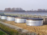 Réservoir à eau galvanisé, acier ondulé, 5000l, 50 m3 — 1000 m3, prix