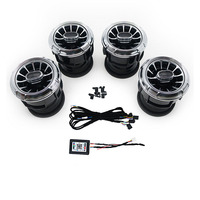 Pour Jeep Wrangler JK Ancien Modèle, Sortie d'air Turbo Avant, Éclairage Ambiant Intérieur 256 Couleurs, Amélioration et Modification