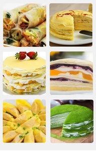 【新製品】業務用 全自動クレープメーカー｜ミルクレープ デザートラップ エッグスキン パンケーキ用｜ベーカリー向け 小麦粉・牛乳・水 使用 - Product Image 5