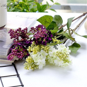 Ramo de flores artificiales para boda, decoración para el hogar - Product Image 5