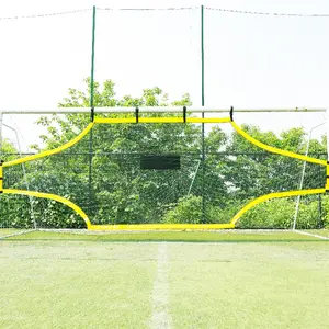 Full Size 24 x 8 Feet Soccer Football Target Net for Goal Practice Training Equipment