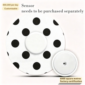 Parche Adhesivo Elástico Transpirable de Forma Personalizada para Sensores Precortados Utilizados en Sistemas de Monitoreo Continuo de <span class=keywords><strong>Glucosa</strong></span> - Product Image 3