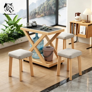 china supplier discount price customize in stock ship immediately new style modern design living room furniture wood <b>side</b> <b>table</b> - Product Image 5