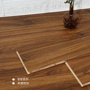 <span class=keywords><strong>Parquet</strong></span> stratifié en chêne de technologie allemande, surface lisse, antidérapant, système de clic, pour usage commercial et résidentiel - Product Image 2