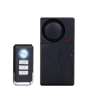 Sensor de vibración de fácil instalación, alarma de seguridad, Control remoto, sirena de 110db para puerta de ventana de apartamento, antirrobo - Product Image 1