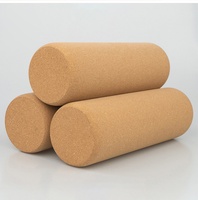 Rouleau de massage en liège durable, écologique, antidérapant, sans odeur, à haute adhérence, pour la relaxation musculaire
