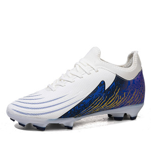 Greatshoes Zapatos <span class=keywords><strong>de</strong></span> Fútbol <span class=keywords><strong>de</strong></span> Gran Venta para Hombre y Mujer, <span class=keywords><strong>Botas</strong></span> <span class=keywords><strong>de</strong></span> Fútbol Blancas y Doradas <span class=keywords><strong>de</strong></span> Moda, <span class=keywords><strong>Botas</strong></span> <span class=keywords><strong>de</strong></span> Fútbol Crazy Fast - Product Image 1