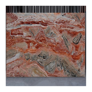 Vanité de Mur de Mosaïque <span class=keywords><strong>Italie</strong></span> Artificiel Arabescato Orobico Rosso Rouge Prix de la Dalle de Marbre - Product Image 2