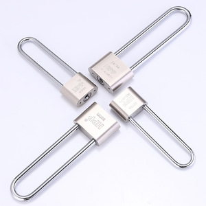 กุญแจคล้องแบบยาว HPP ขนาด 40 มม. ตัวล็อคเหล็กสำหรับตู้ จักรยาน ประตู เพื่อความปลอดภัย - Product Image 1