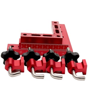 Fixation auxiliaire en forme de L à 90 degrés, panneau de positionnement, pince fixe, règle carrée de <span class=keywords><strong>charpentier</strong></span>, outil de travail du bois - Product Image 6
