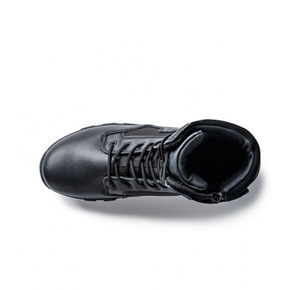 Bottes de chasse tactiques pour hommes TSB0526 en cuir noir, 8 pouces, fermeture éclair latérale - Product Image 5