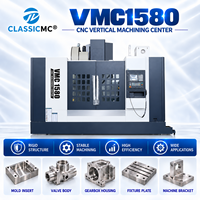 Centre d'usinage vertical robuste VMC1580, broche BT50, machine de fraisage CNC 3 axes pour le traitement de grands moules métalliques