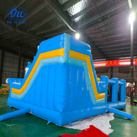 Château gonflable avec toboggan Shark Slide, lit de rebond, vente directe du fabricant, installations de divertissement pour enfants