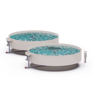 Sistema de Acuicultura Recirculante Temporal para Cría y Cultivo de Peces en Piscinas de PP - Product Image 6