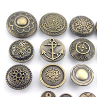 Attaches antiques boutons-pression décoratifs bouton pour portefeuille fermeture décorative bricolage projets d'artisanat en cuir décoration de couture