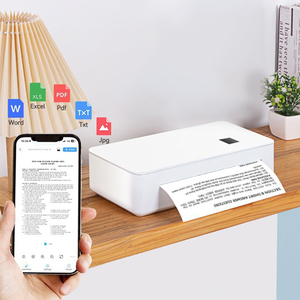 Tattoo Schwarz Weiß Inkless Wireless für kleine tragbare Thermo drucker <span class=keywords><strong>Mini</strong></span> M08F <span class=keywords><strong>A4</strong></span> Papier vorrat - Product Image 2