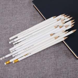 Lápices Blancos Personalizados con Logotipo WW227, con Borrador, Artículos de Papelería, Regalo Corporativo para Actividades Empresariales, Lápices de Madera al por Mayor - Product Image 3