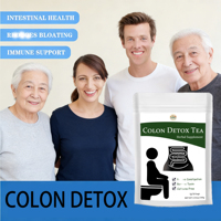 Tisane Détox Bio aux Herbes Naturelles pour la Perte de Poids, Soulagement de la Constipation et Aide à la Digestion