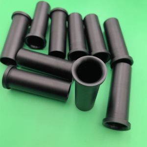 Pa6 Nylon Tay Áo Cách điện Delrin dài tay áo mang POM Acetal mặt bích trục ỐNg Lót kích thước lớn mang bụi cho bu lông - Product Image 2