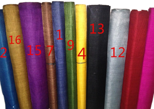 Đầy Màu sắc sinamay vải cứng tẩy trắng cứng abaca cho nhà thờ mũ hoặc fascinator bền vững tay dệt - Product Image 6