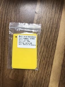 PVC nhựa masterbatch trong các loại màu sắc đỏ vàng cam màu xanh lá cây màu xanh tím trắng với màu đen - Product Image 4