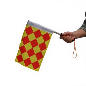 Banderas Promocionales Personalizadas al por Mayor, de Doble Cara, Impermeables, Antiarrugas, de Poliéster con Impresión Digital, con Asta de Plástico, Pequeñas y Mini - Product Image 1
